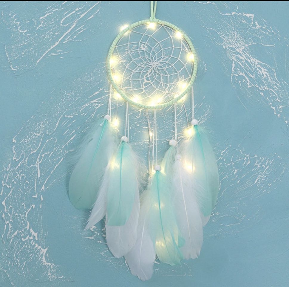 Social Confira Filtro dos Sonhos com Pingente Decorativo e Iluminaç