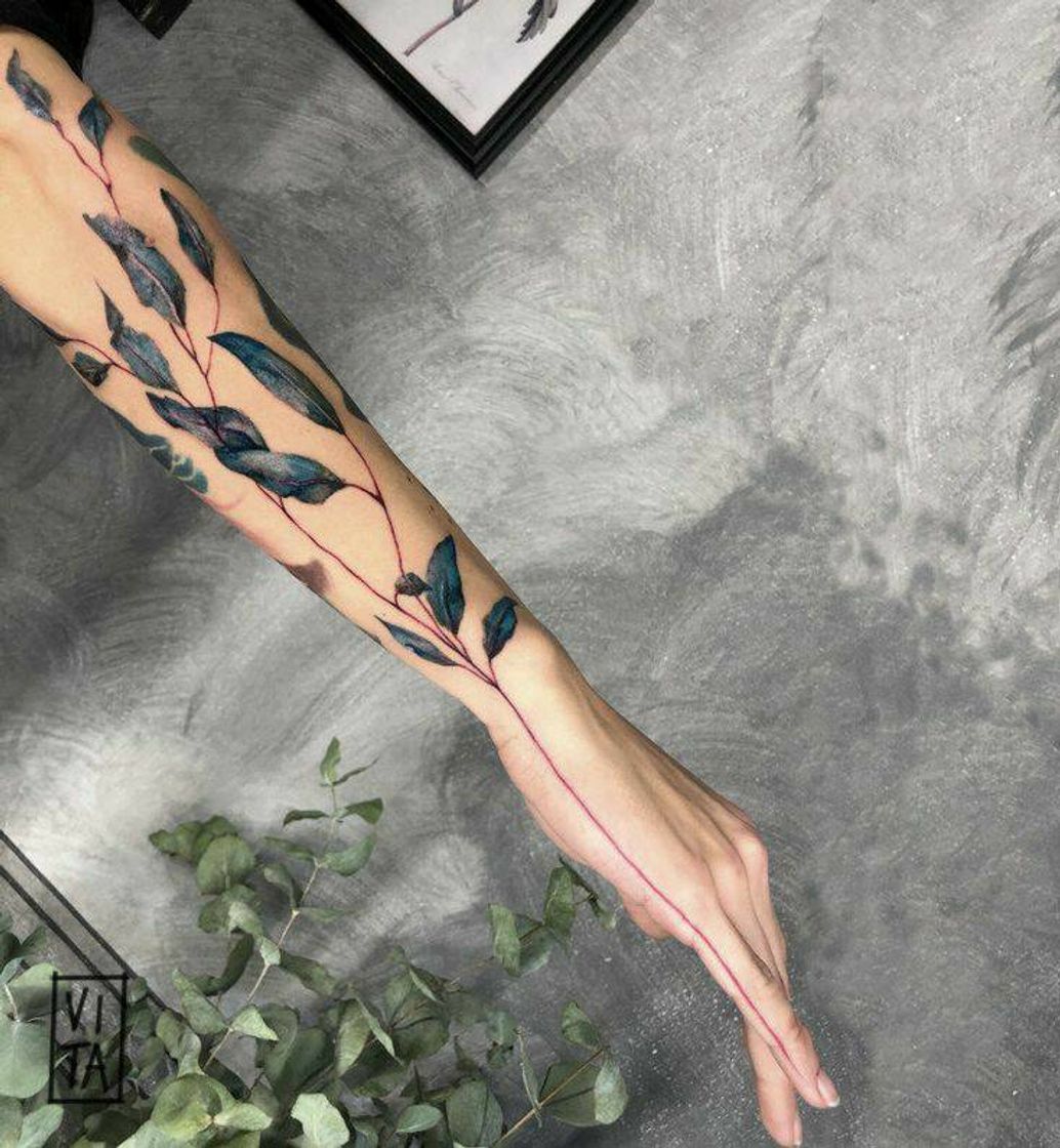 Social Tatuagem de plantas