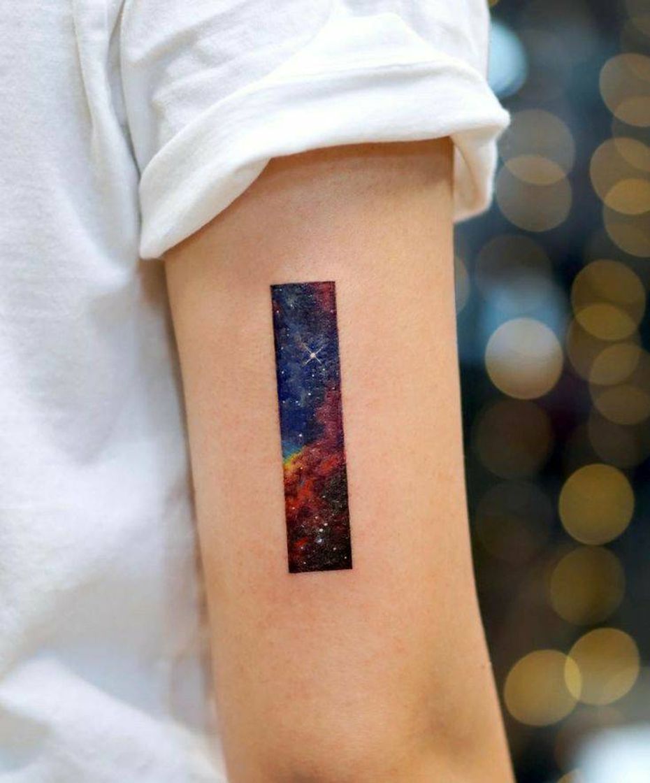 Social Tatuagem do espaço 