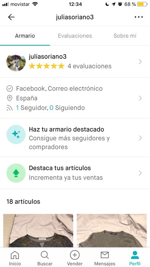 Moda App VINTED