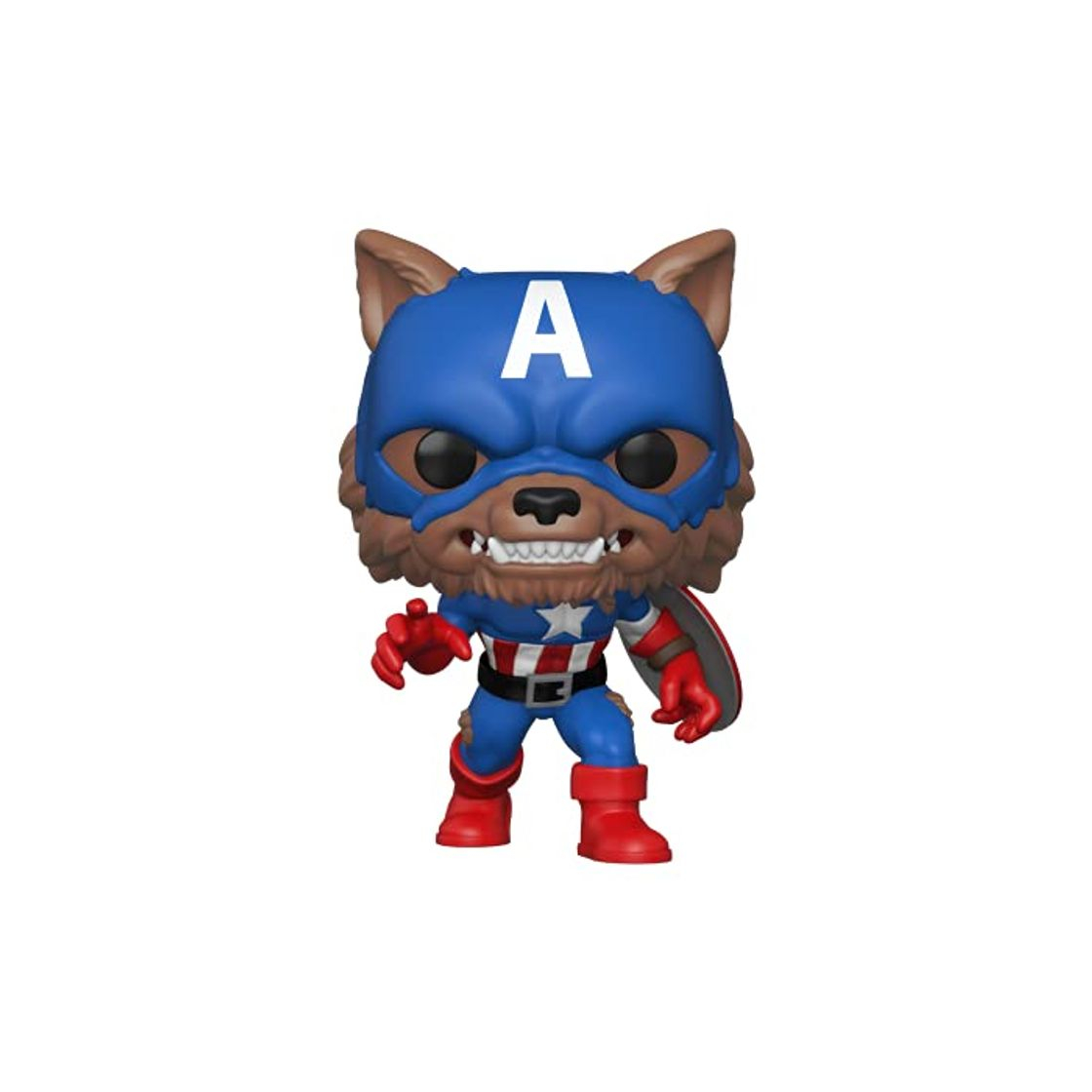 Juego Funko 55506 POP Marvel: Year of the Shield - Captain America Capwolf