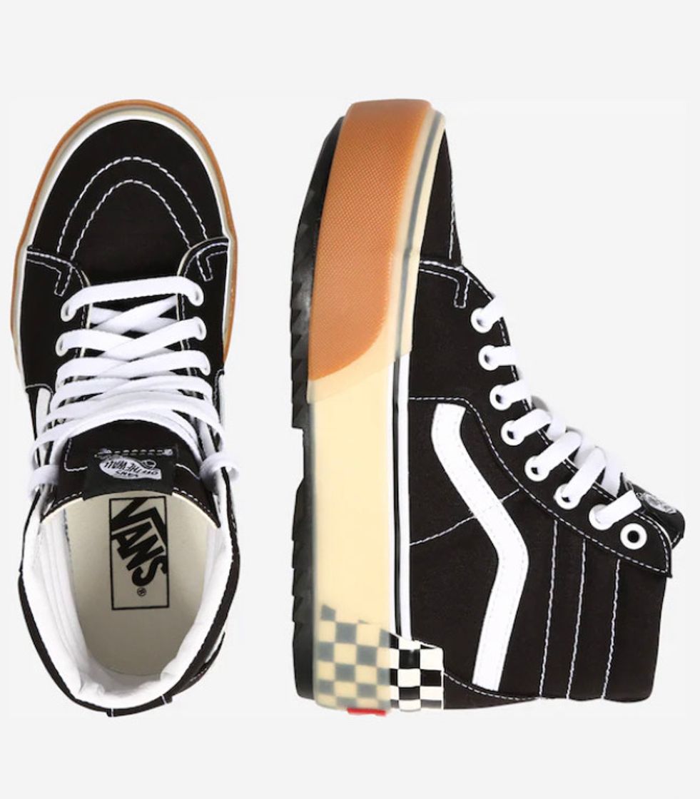 Moda VANS PLATAFORMA CUADROS