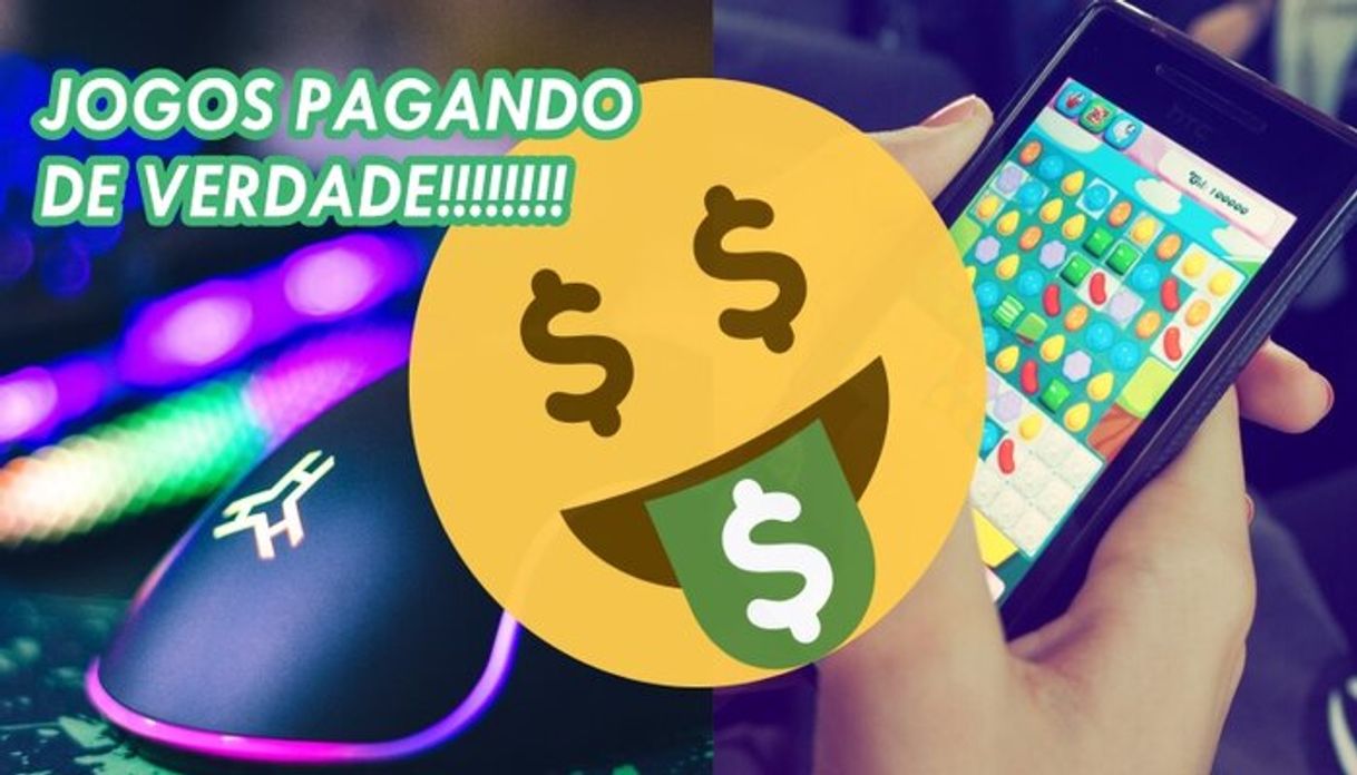 App Ganhe dinheiro apenas jogando no celular/Earn money just by playing on mobile