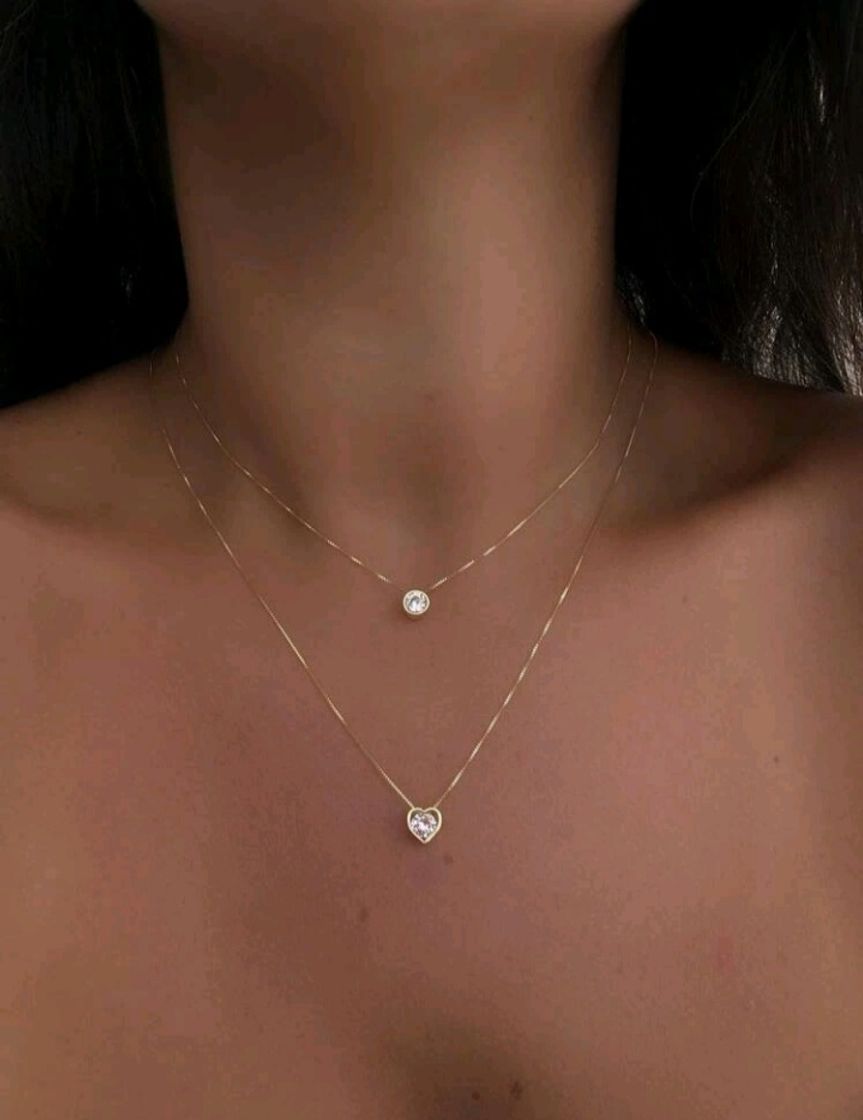 Social Collar a capas con corazón