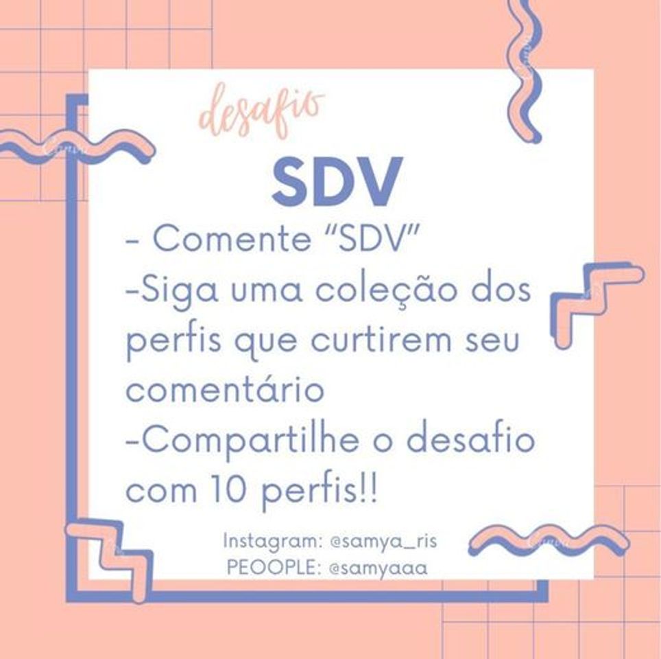 Social DESAFIO SDV