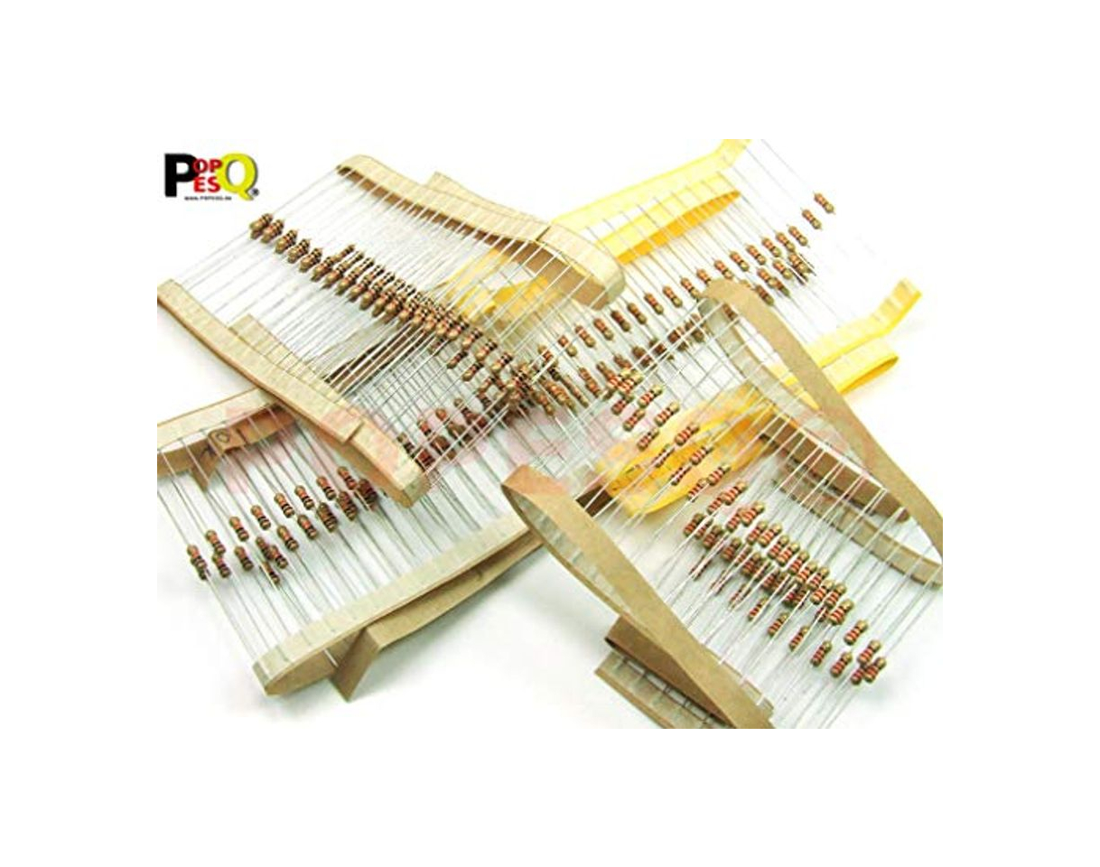 Producto POPESQ® - 200 Piezas/pcs. Resistencias/Resistor, 0.25W, 4 x 50 Piezas/pcs. Resistencias