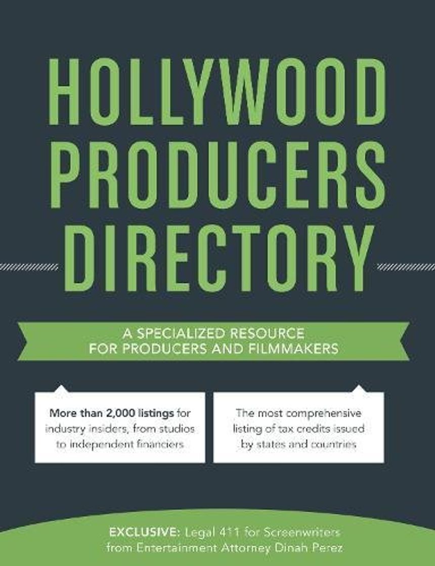 Books Hollywood Producers Directory: A comprehensive listing of professionals and resources for film and television production