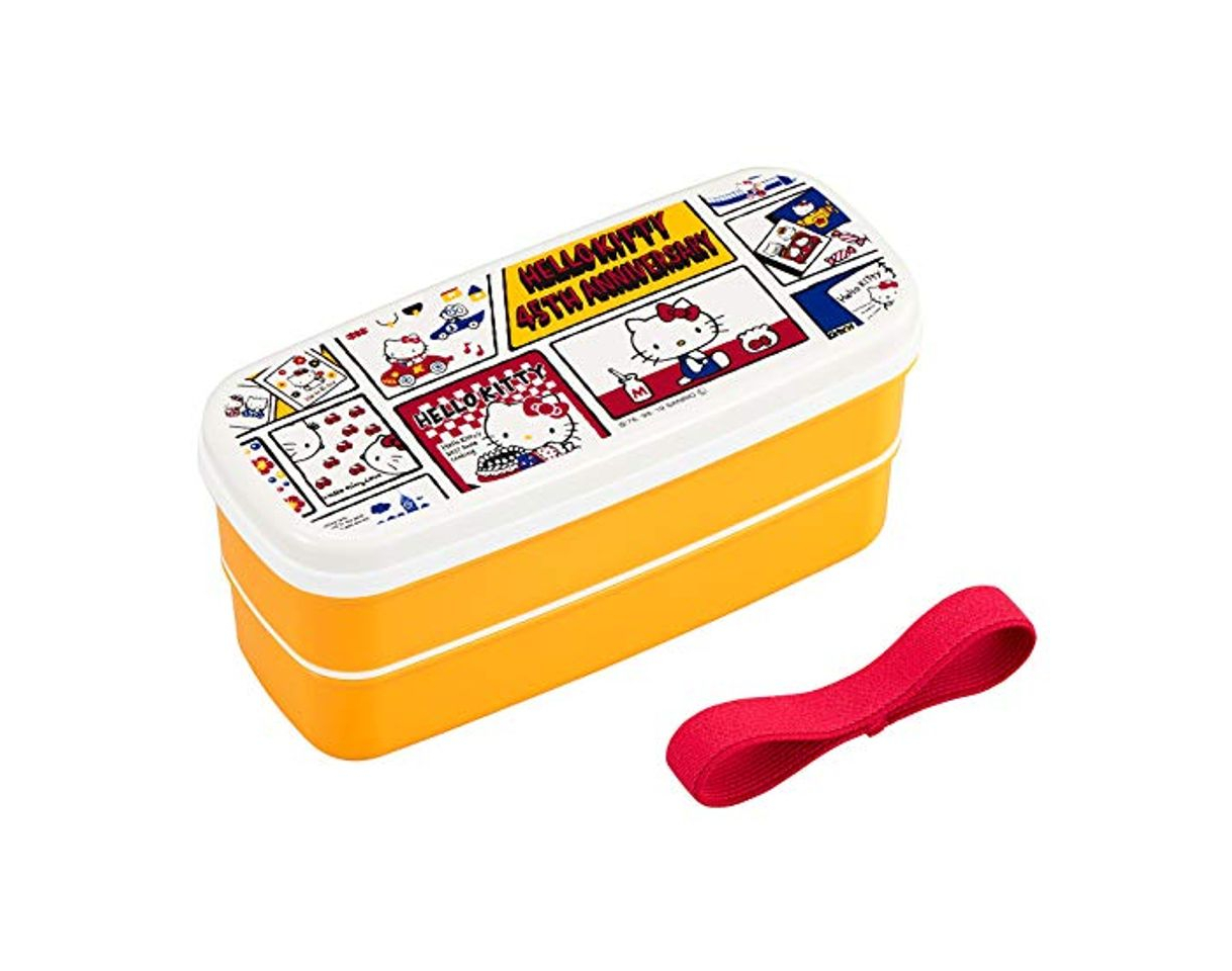 Products OSK Carácter Kawaii japonés Lonchera Apilable Fiambrera Bento Box japonés, 2 Compartimentos,