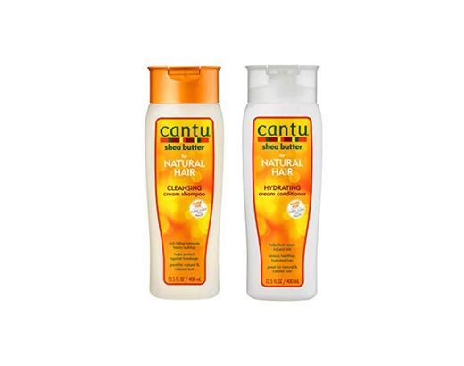 Cantu Shea Butter for Natural Hair Shampoo and Conditioner SULFATE FREE by