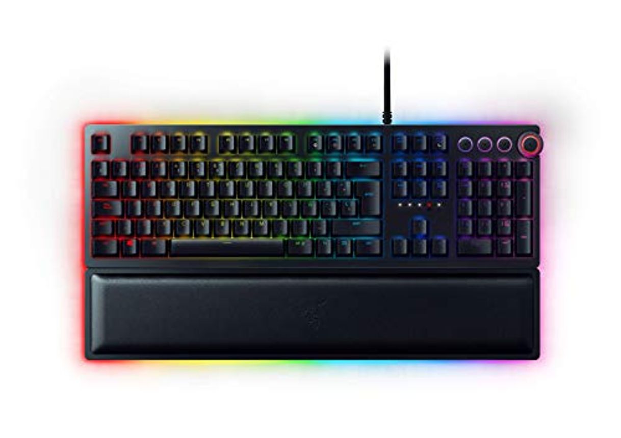 Electronic Razer Huntsman Elite - Teclado mecánico gaming con switches optomecánicos