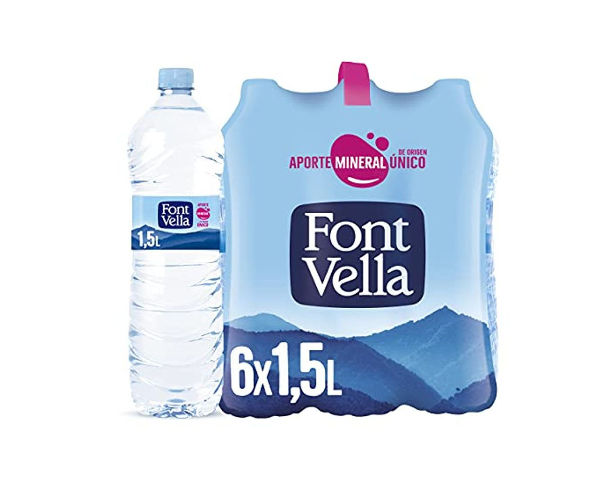 Producto Font Vella Agua Mineral Natural - Pack 6 x 1