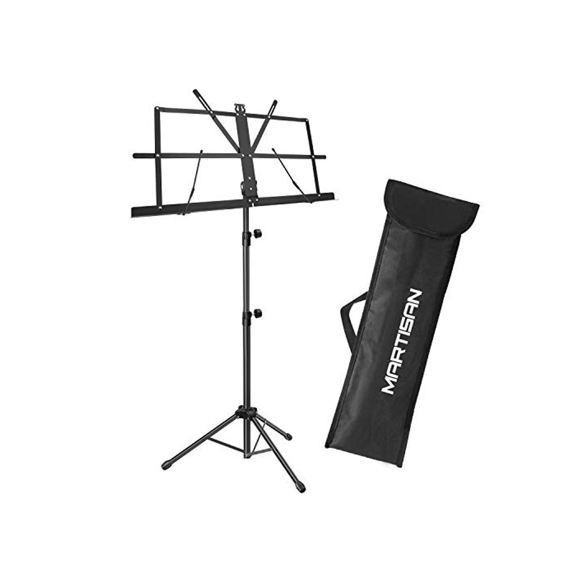 Productos MARTISAN Atril para Partitura Plegable Portátil Musica Metalico Soporte de Ajustables con