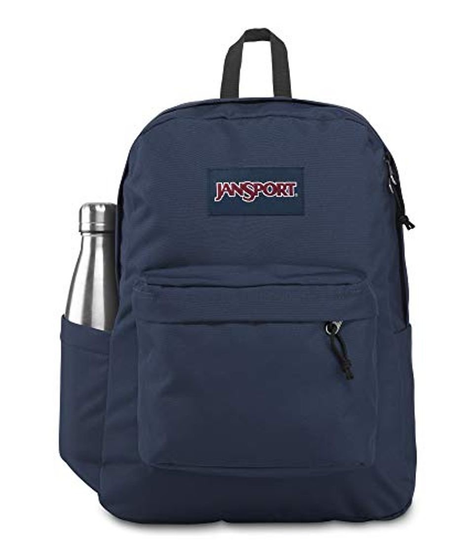 JanSport SuperBreak Mochila – Mochila escolar de viaje o trabajo con bolsillo