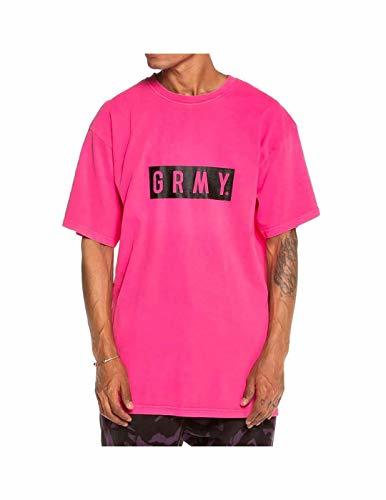 Lugar GRIMEY Camiseta Flying Saucer tee FW19 Fuchsia-M