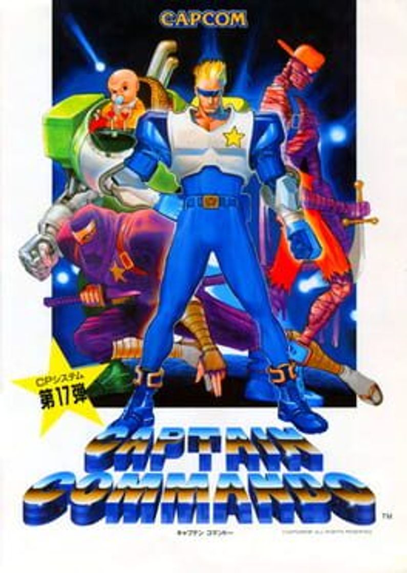 Videogames Captain Commando