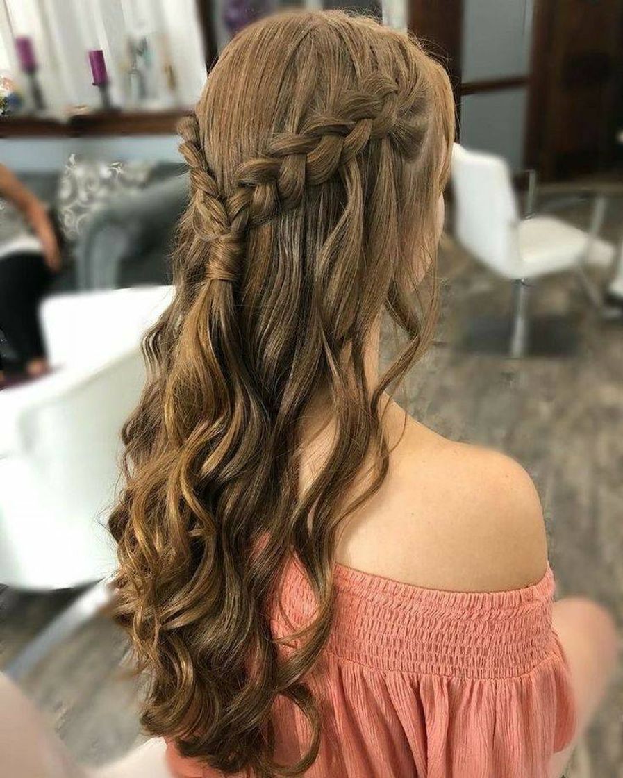 Moda Penteado em cabelo liso 