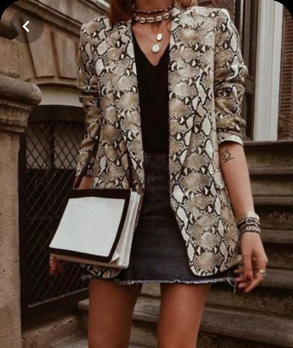 Fashion Blazer animal print