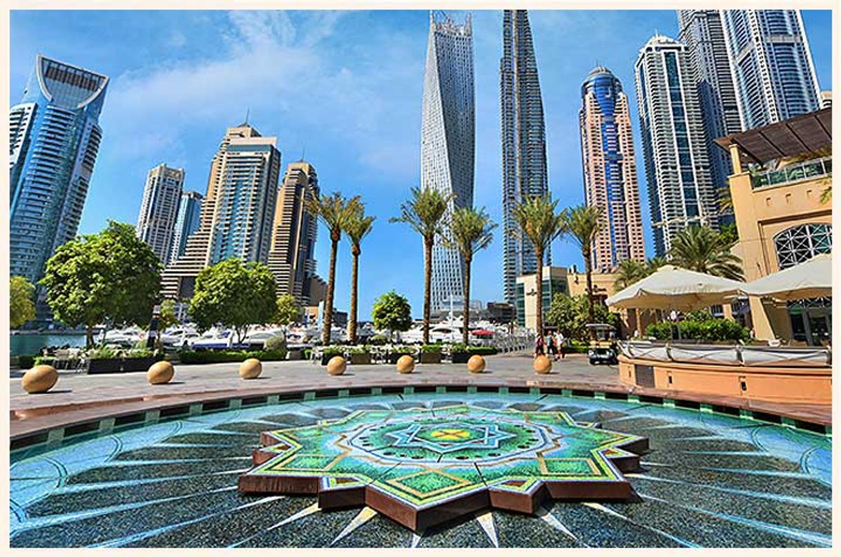 Lugar Dubai Marina Mall