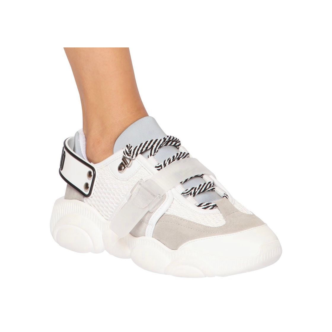 Producto MOSCHINO 30MM MESH & SUEDE SNEAKERS