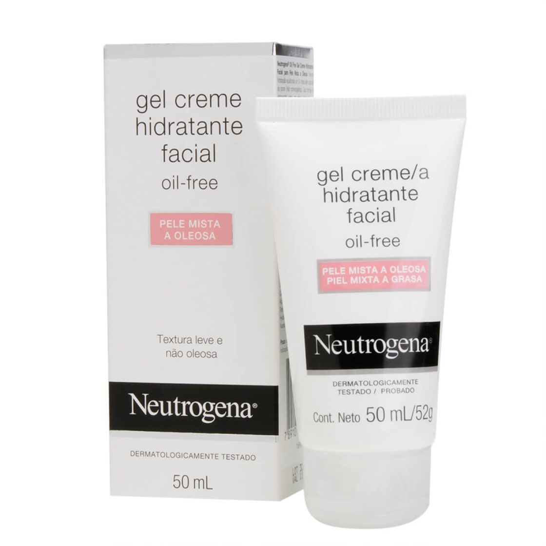 Fashion Gel Creme Hidratante Facial Neutrogena Oil Free Pele Mista a