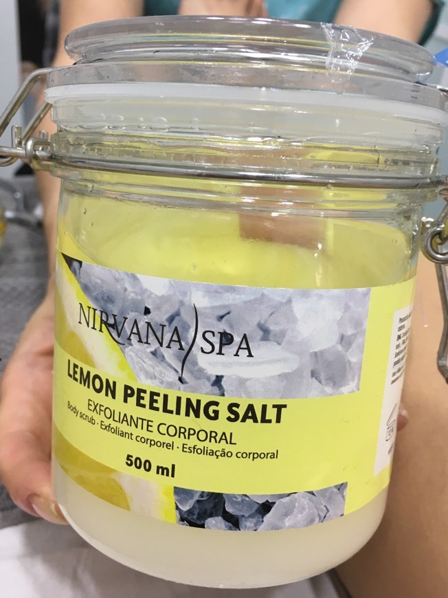 Productos NIRVANA SPA LEMON PEELING SALT 500 ML