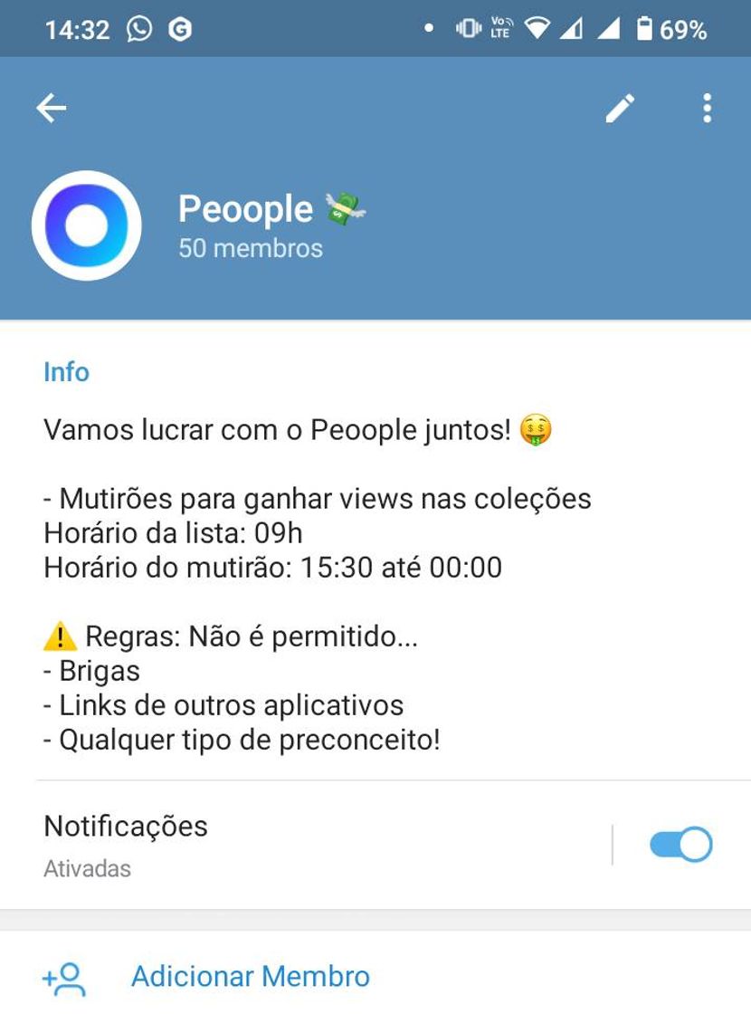 Fashion Grupo no Telegram💙