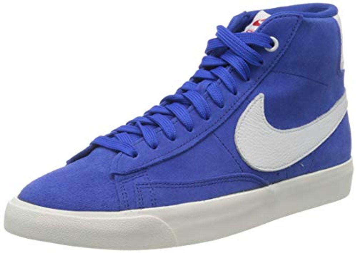 Lugares Nike Blazer Mid QS St, Zapatos de Baloncesto para Hombre, Azul