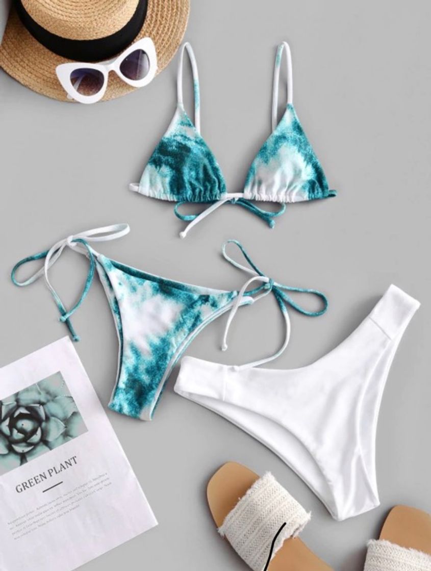 Fashion Tie dye bikini by ZAFUL 