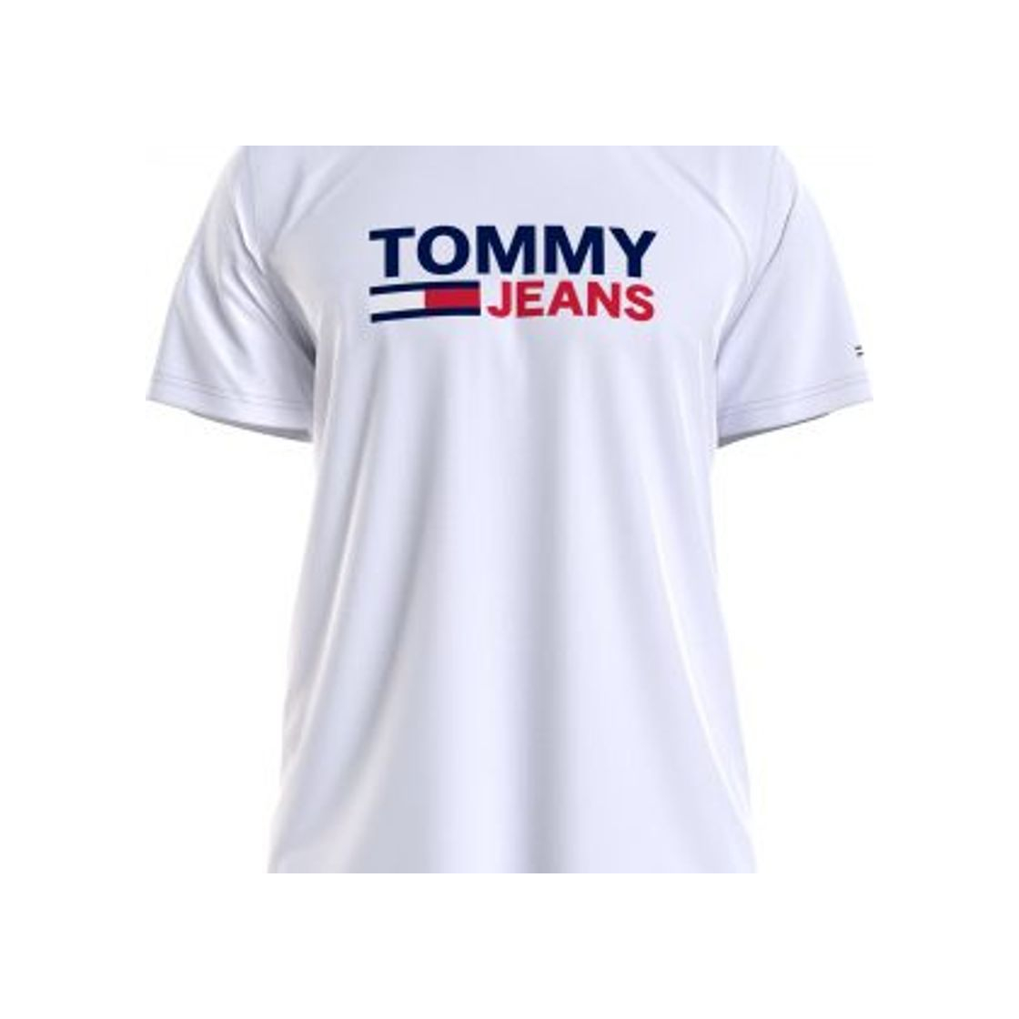 Moda Tommy Hilfiger Global Stripe Chest tee Camiseta