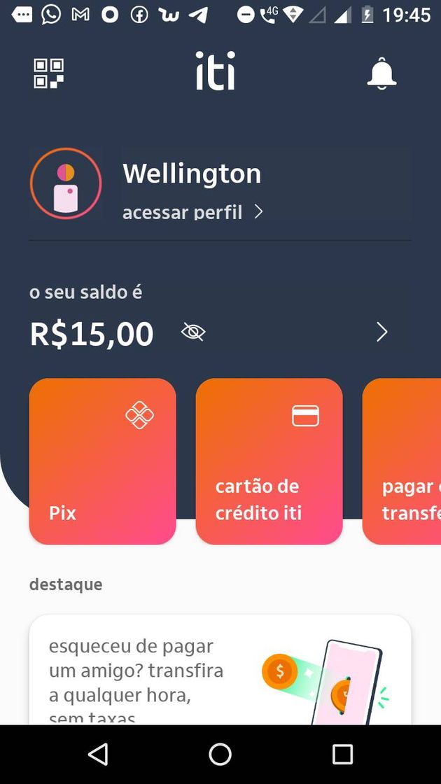 App Iti Itaú