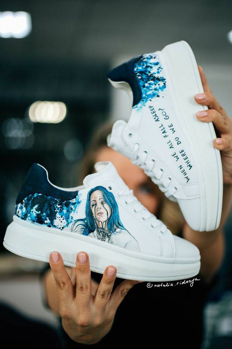 Moda Tênis da Billie Eilish💚🖤