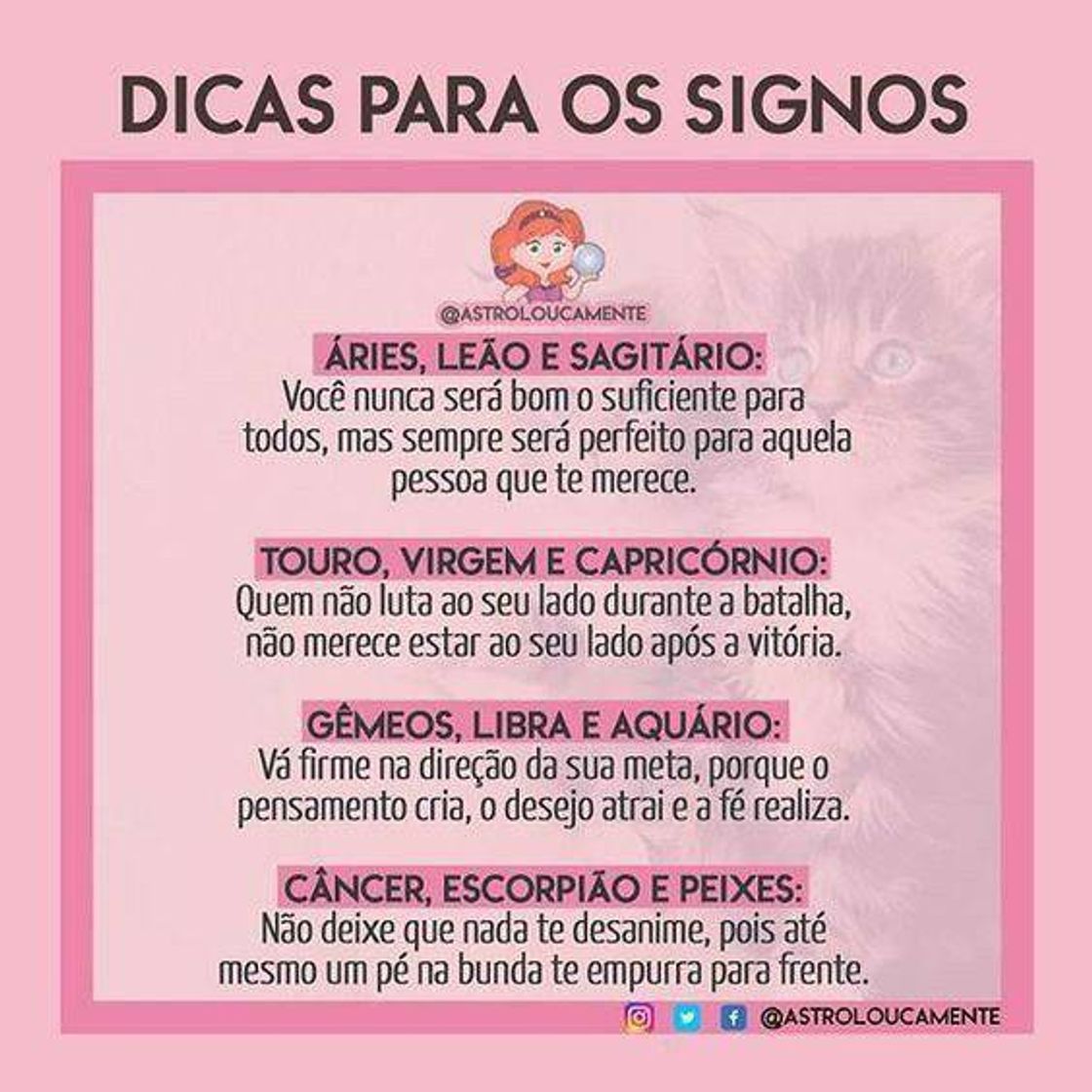 Fashion Dica para signos