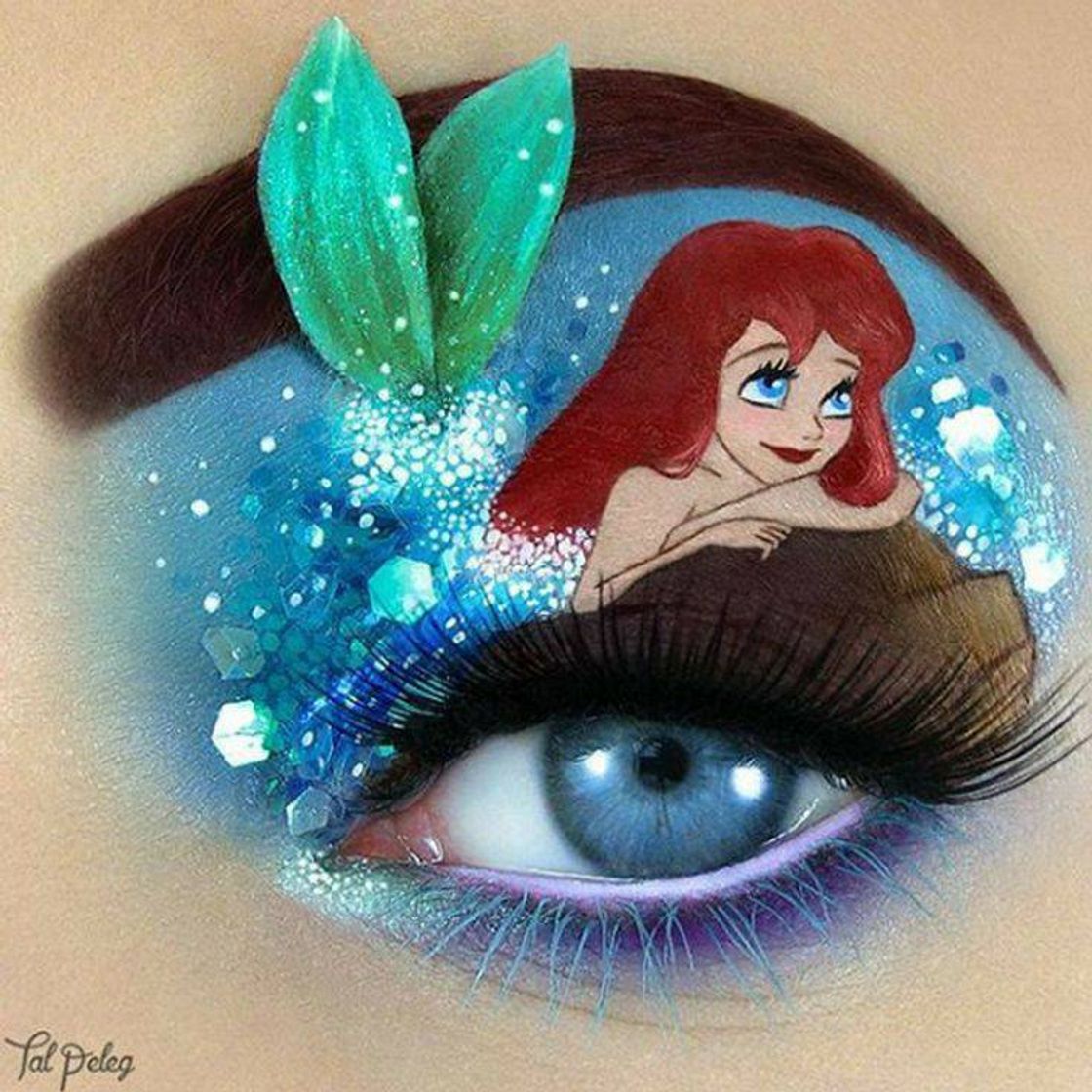 Fashion Olho ariel 🧜🏼‍♀️😍