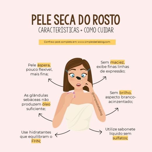 Dicas para pele seca 