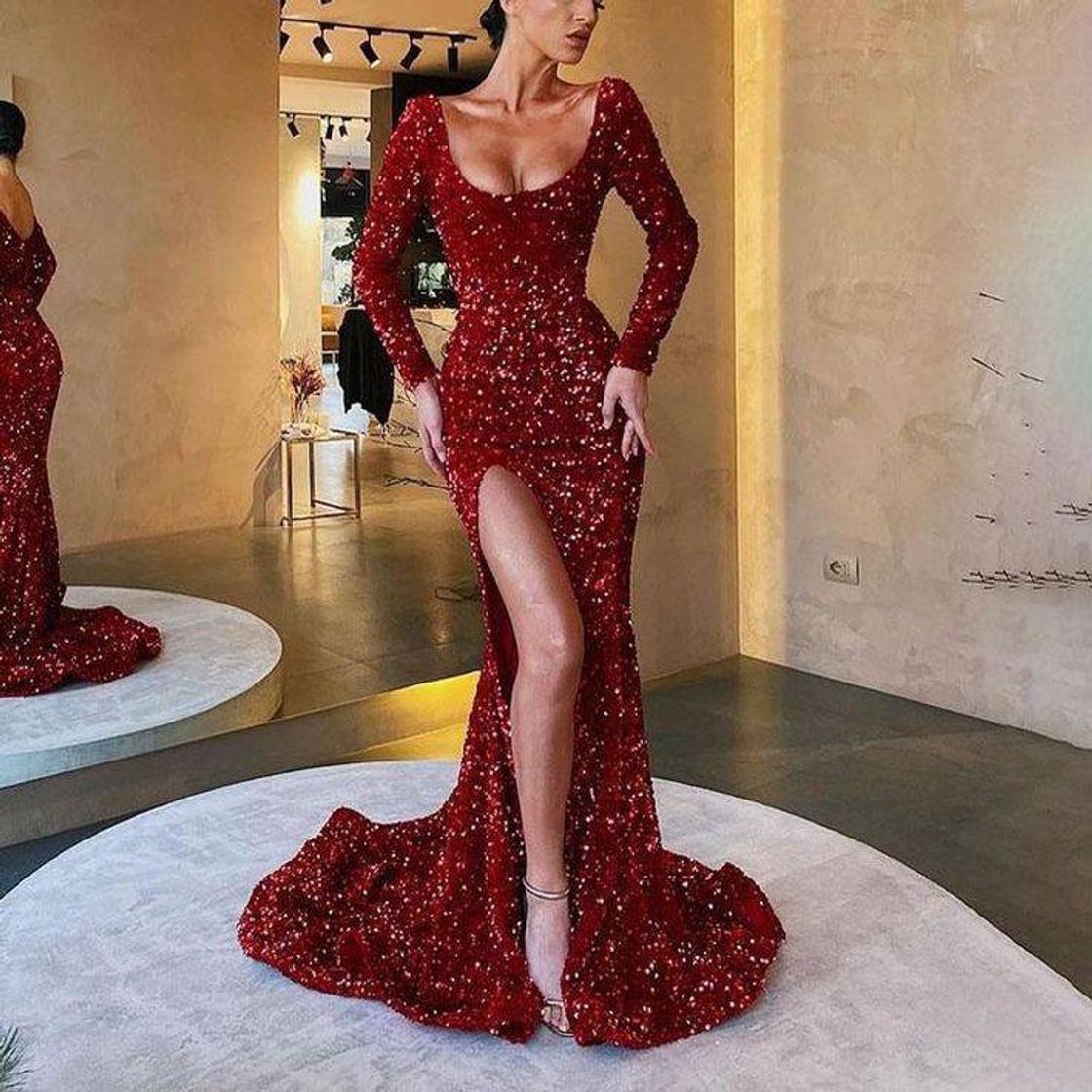 Fashion vestido vermelho 😍😍😍