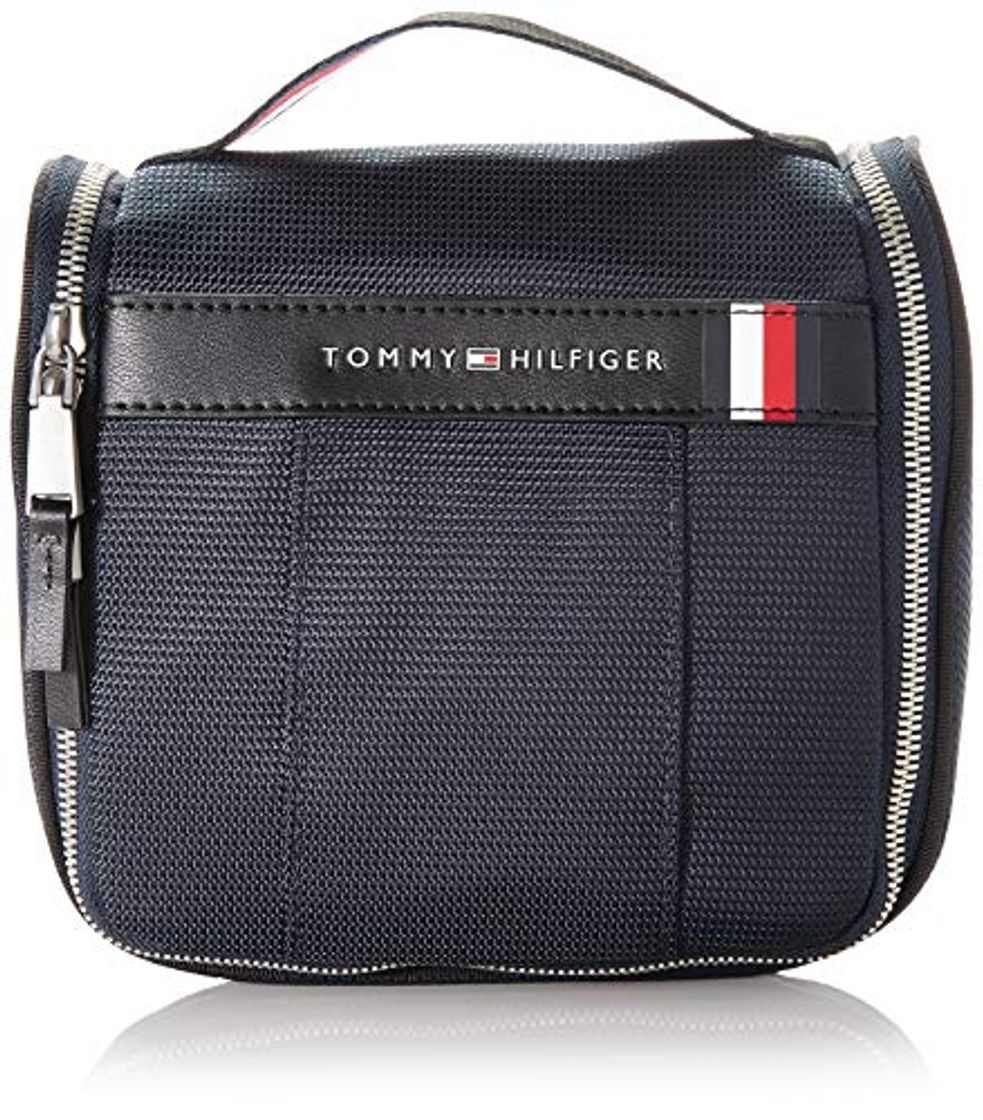 Moda Tommy Hilfiger - Elevated Nylon Hanging Washbag, Organizadores de bolso Hombre, Azul