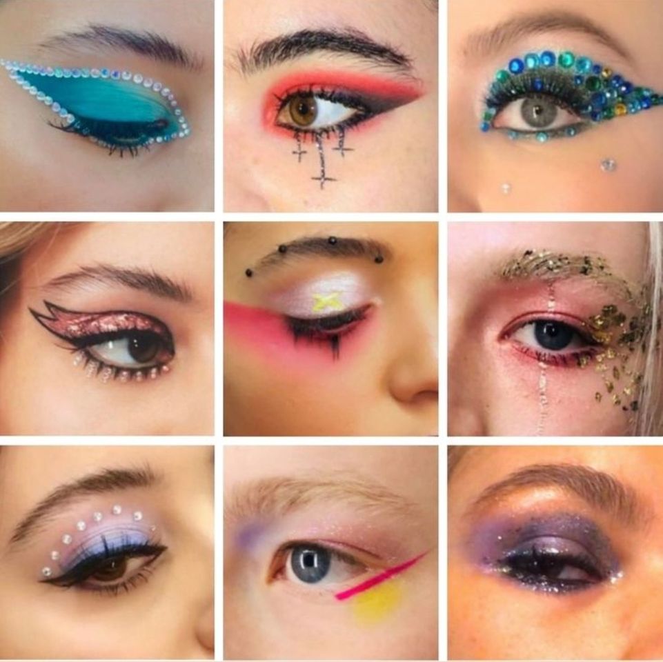 Social Maquillaje euphoria inspo 