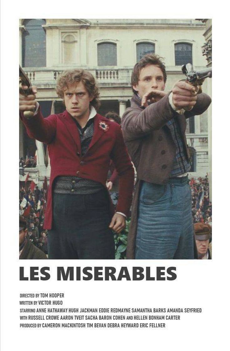 Moda Les Misérables 💙❤️🤍