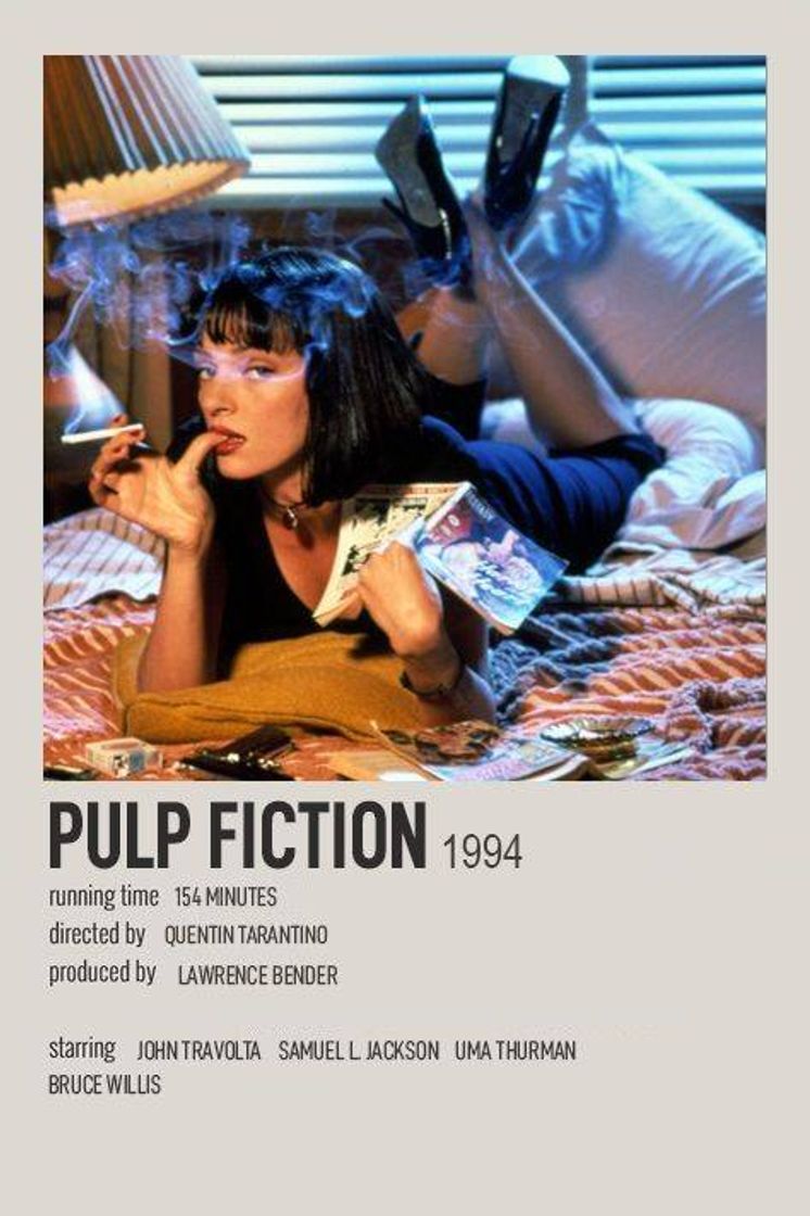 Moda Pulp fiction 💜✨