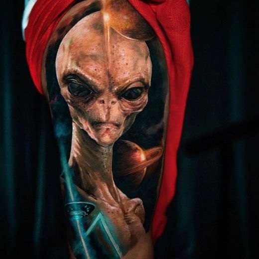  tattoo Alien 👽