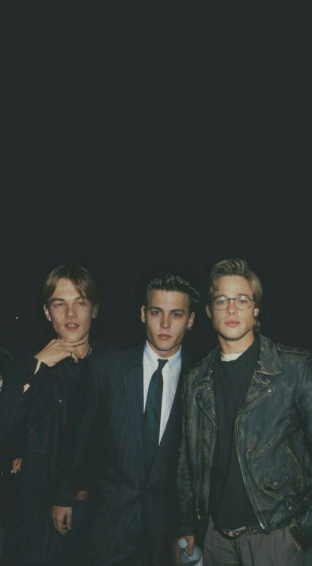 Fashion Leo DiCaprio, Johnny Depp e Brad Pitty