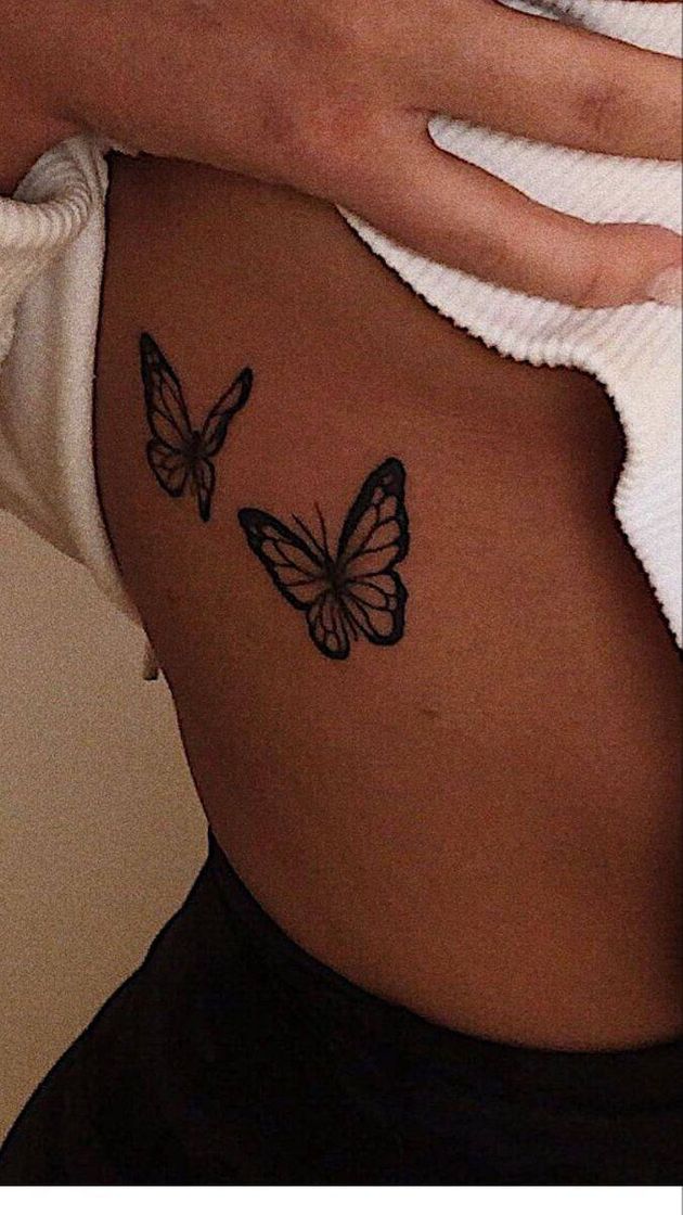 Fashion Tatuagem borboleta