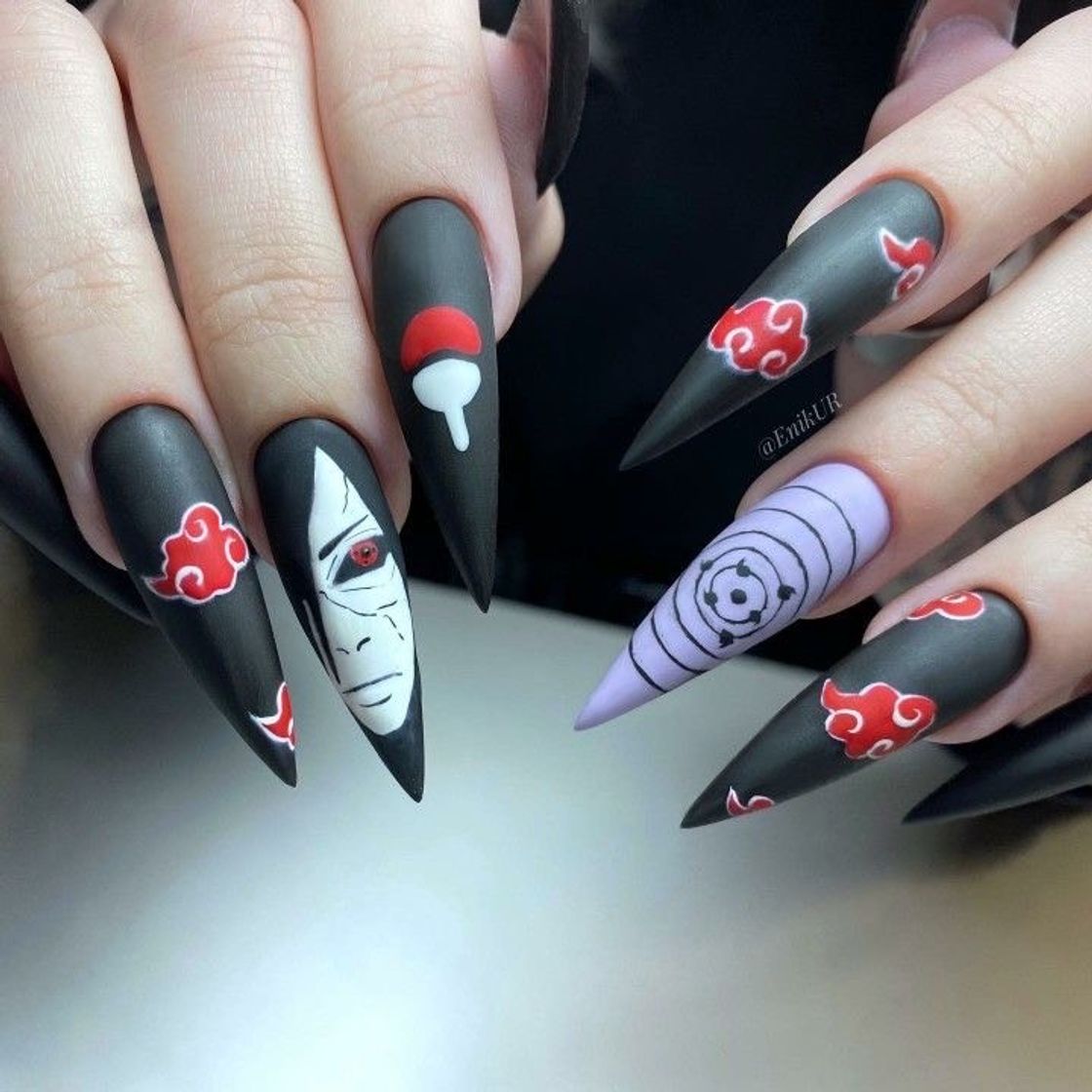 Moda Nails naruto 