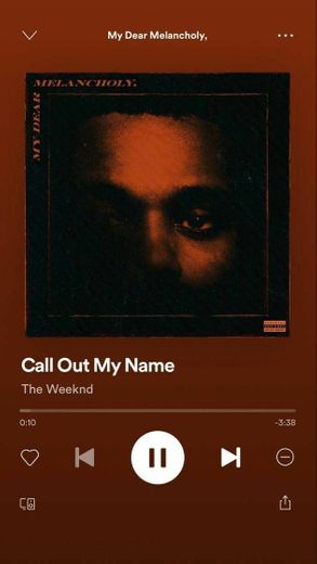 Call Out My Name