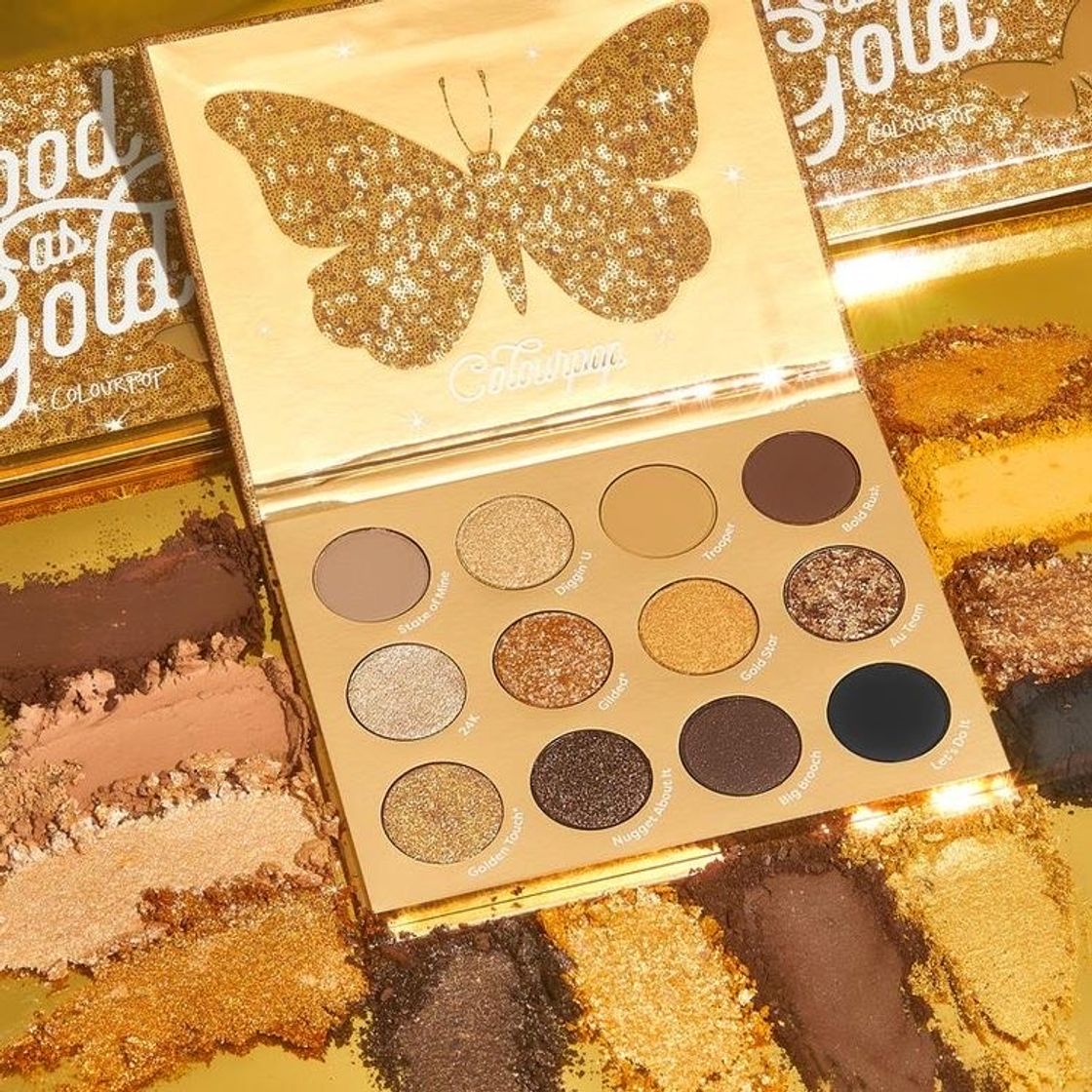 Product Paleta de sombras Good as gold Colourpop 