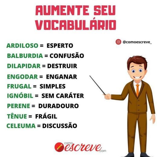 Vocabulário 