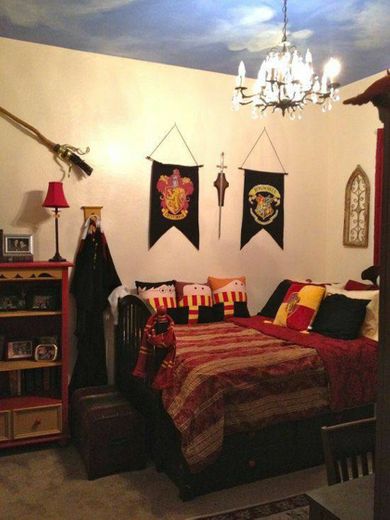 Iai fãs de Harry Potter  querem um quarto assim? Eu queroo😓