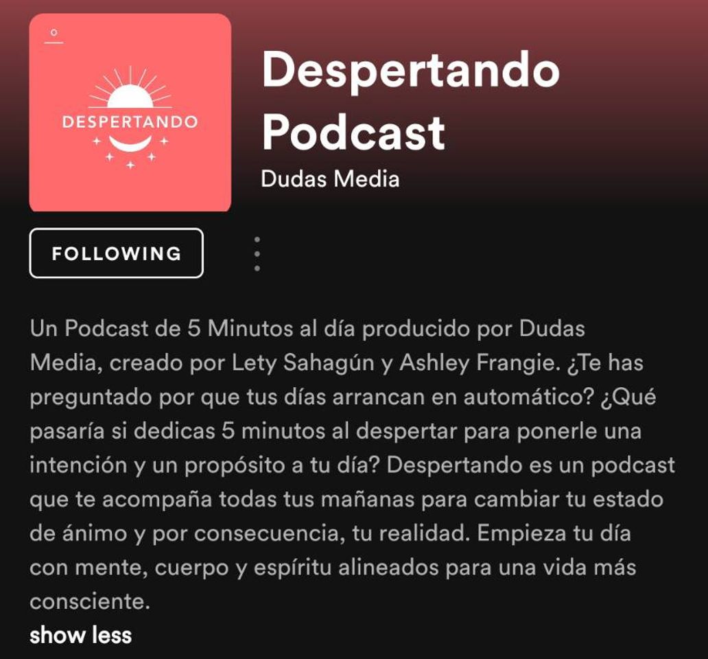 Moda Despertando podcast