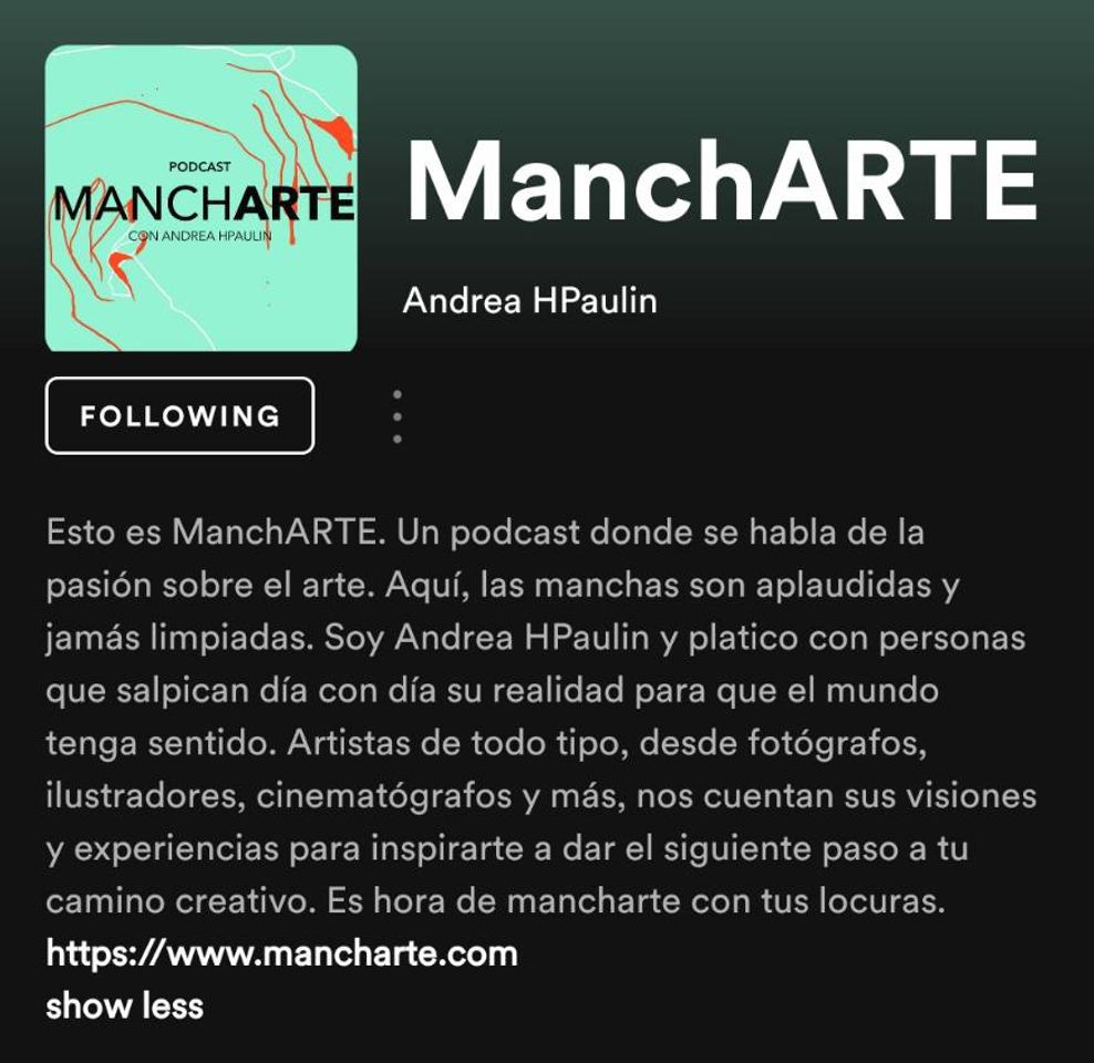 Fashion ManchARTE podcast