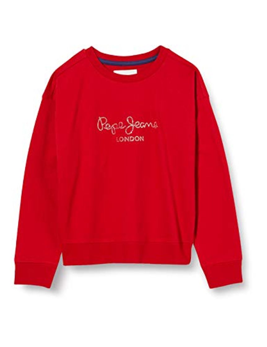 Moda Pepe Jeans Tulip Suéter, Rojo